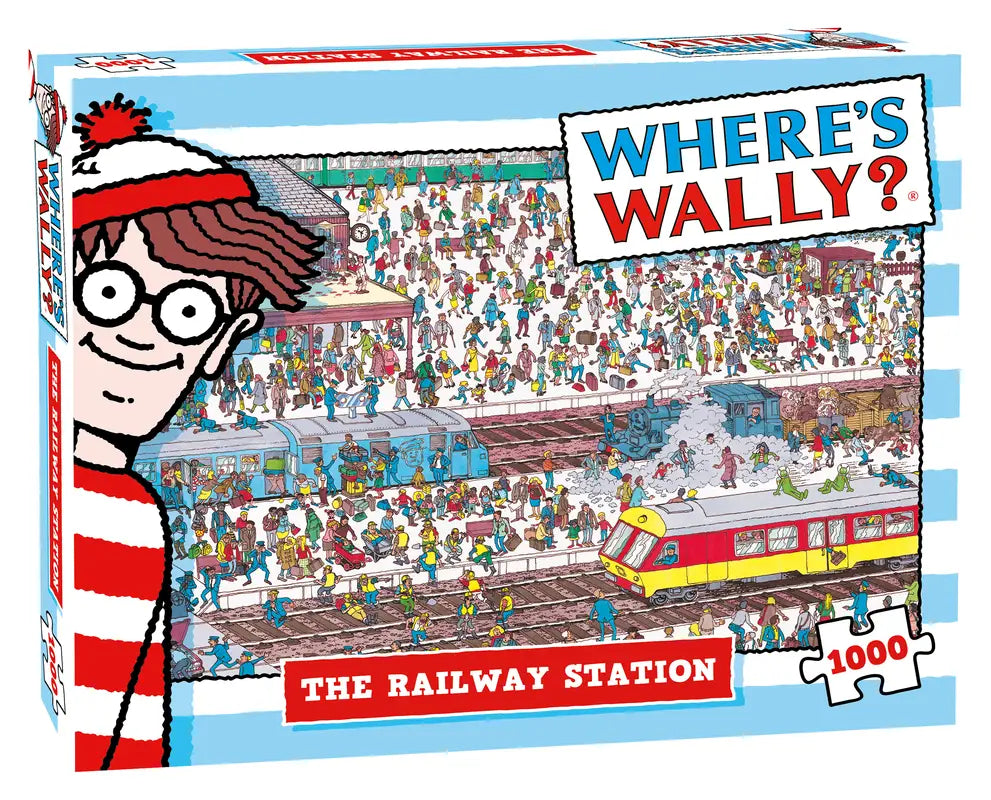 Where's Wally - Railway Station 1000