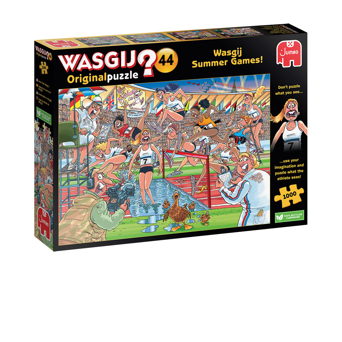 WasGij? Original 44 - Zomerspelen (1000 Stukjes) - LegpuzzelVandaag