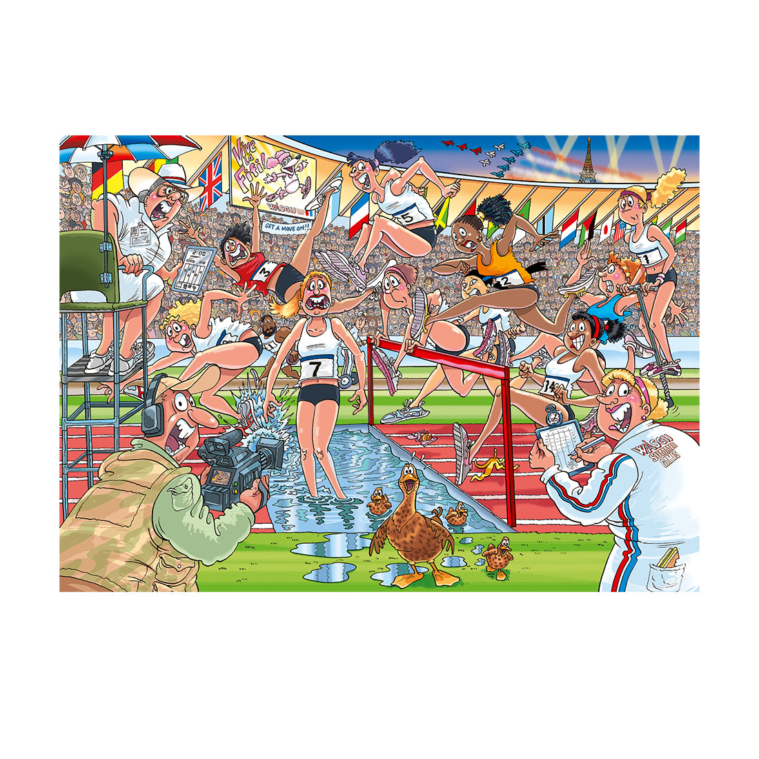 WasGij? Original 44 - Zomerspelen (1000 Stukjes) - LegpuzzelVandaag