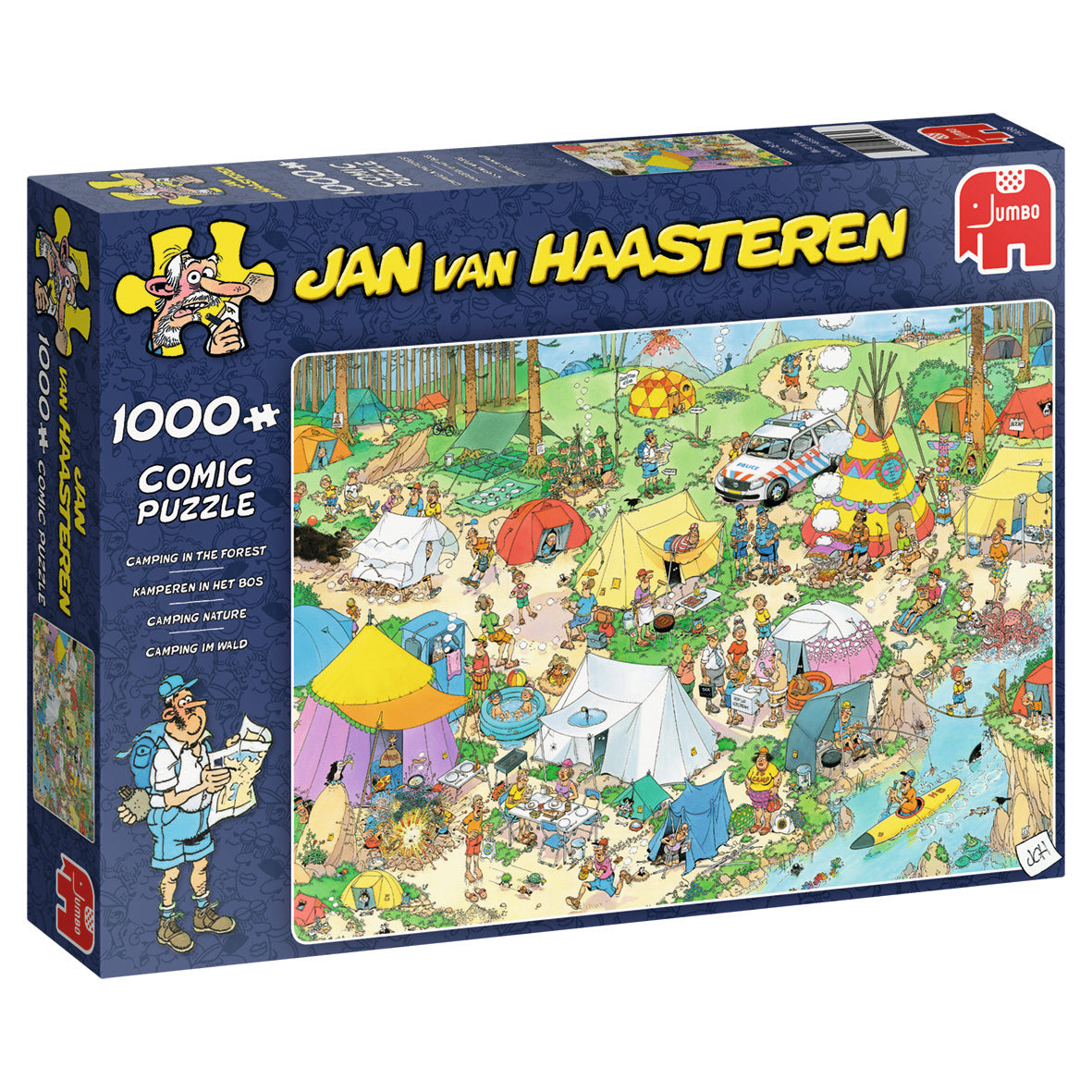 Jan van Haasteren - Kamperen in het Bos (1000 Stukjes) - LegpuzzelVandaag