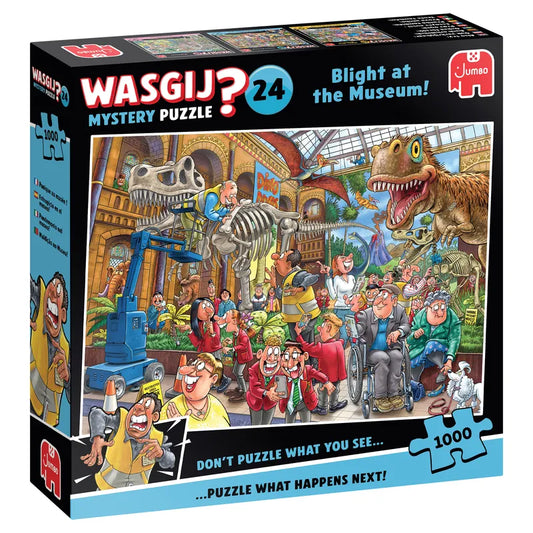 WasGij? Mystery 24 - Paniek in het Museum (1000 Stukjes)