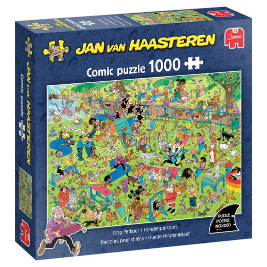 Jan van Haasteren - Hondenparcours (1000 Stukjes)