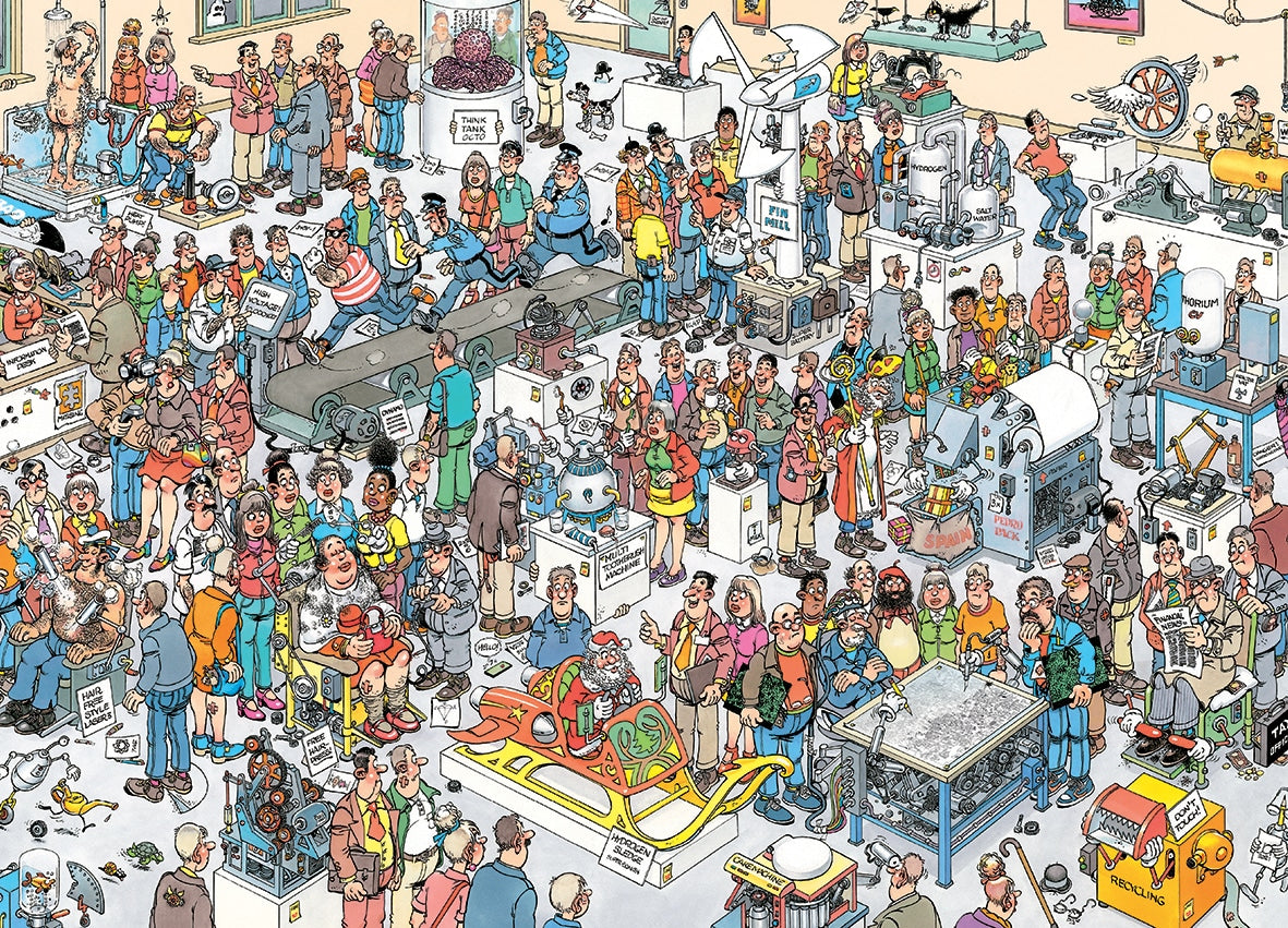 Jan van Haasteren - Beurs van de Toekomst (1000 stukjes)