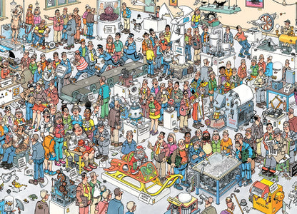 Jan van Haasteren - Beurs van de Toekomst (1000 stukjes)