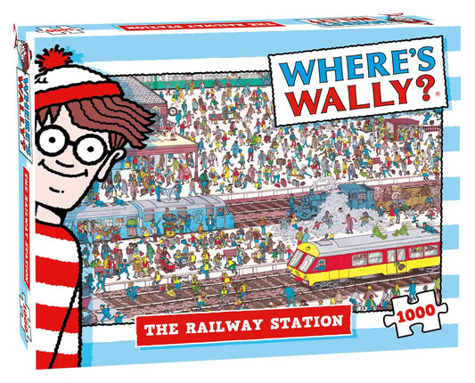 Where's Wally - Railway Station 1000