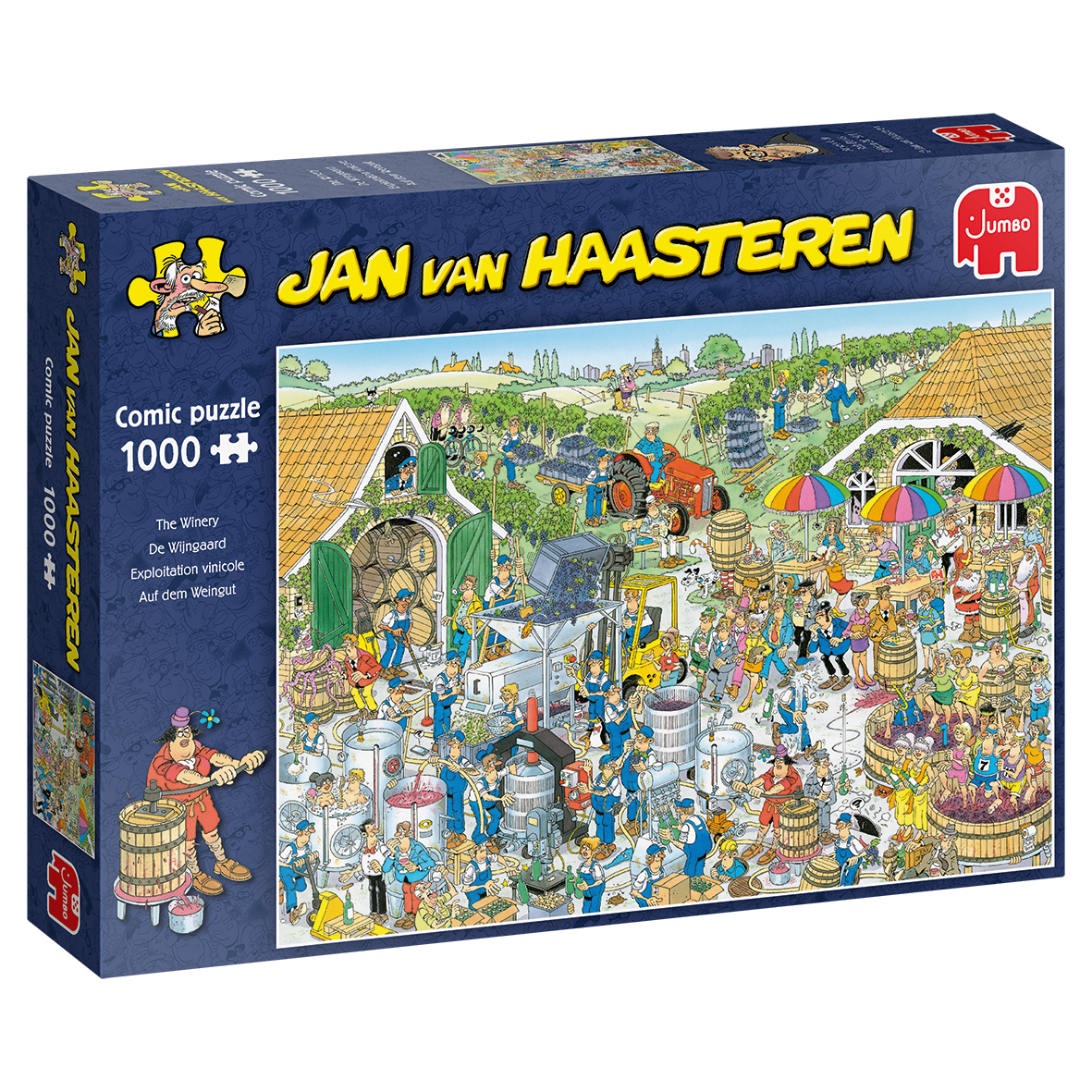 Jan van Haasteren - Wijnmakerij - LegpuzzelVandaag