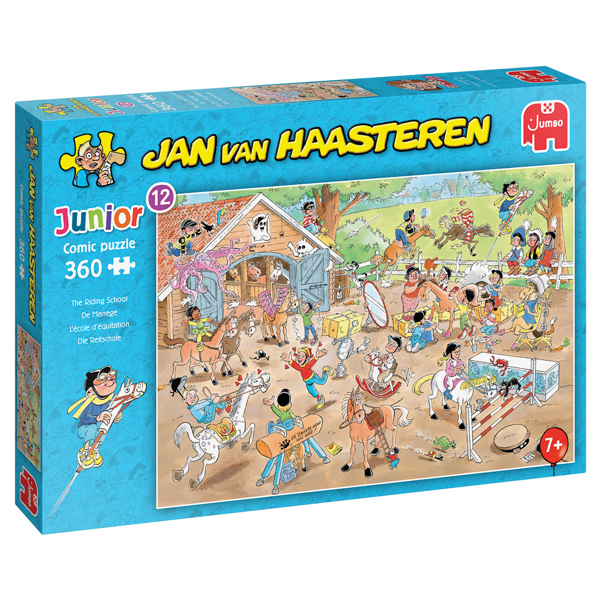 Jan van Haasteren 12 junior - De Manege (360 Stukjes) - LegpuzzelVandaag