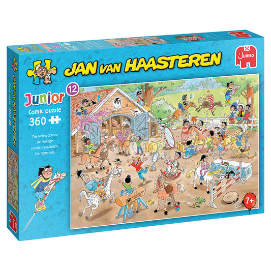 Jan van Haasteren 12 junior - De Manege (360 Stukjes) - LegpuzzelVandaag